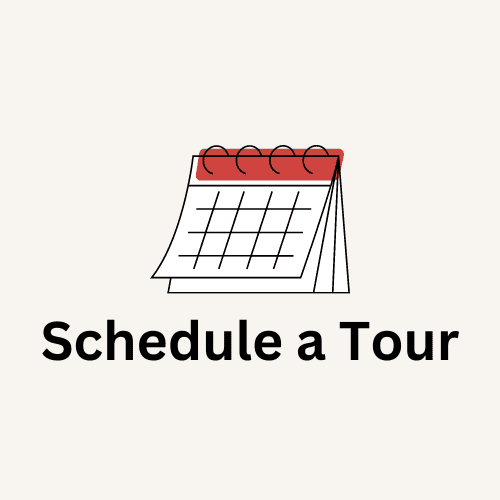 Calendar icon, schedule a tour