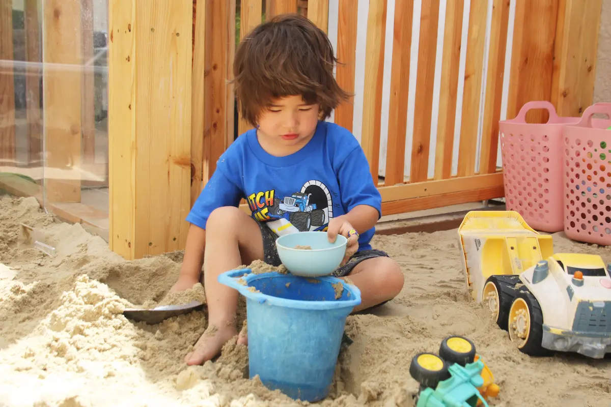 kids playing happily at Montana preschool