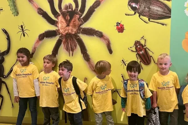 kids going to a field trip at montana preschool